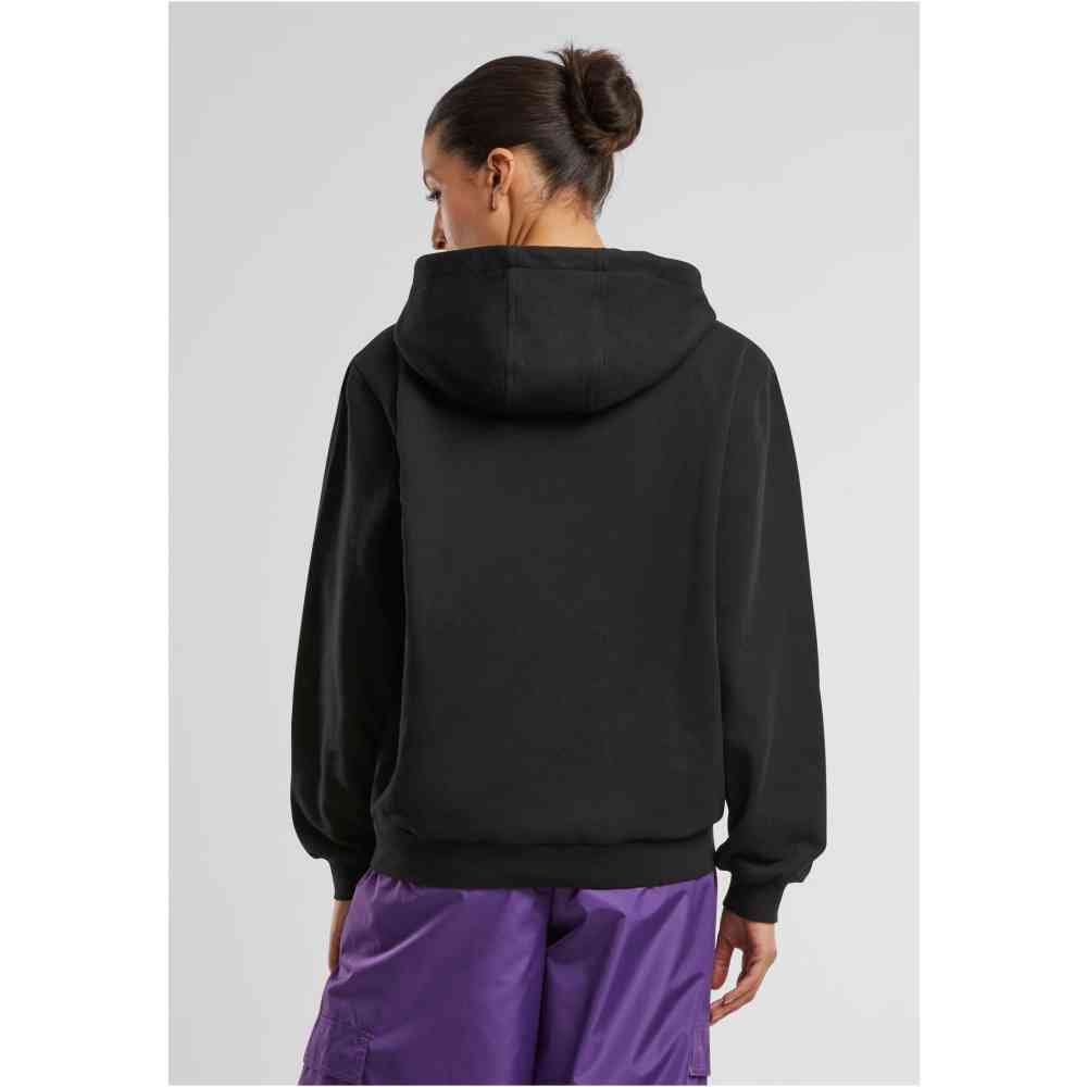 Urban Classics - Loose Light Brushed Fleece Kapuzenpullover/hoodie - Schwarz
